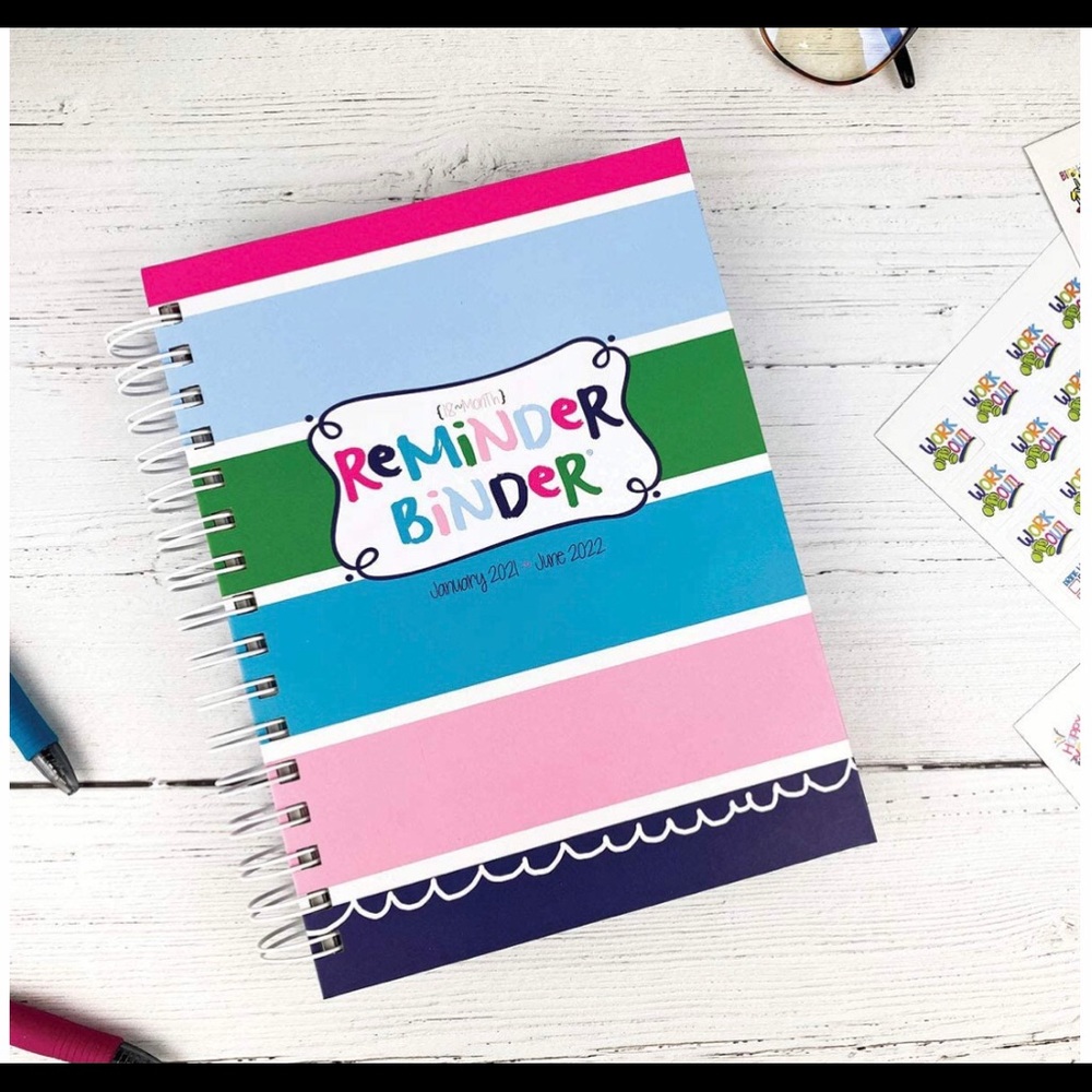 Reminder Binder 2021-2022 18-Month Planner